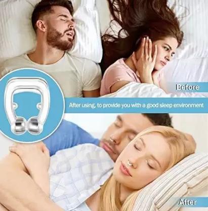 Anti-Snoring Nose Clip | Comfortable Breathing Aid for Better Sleep
