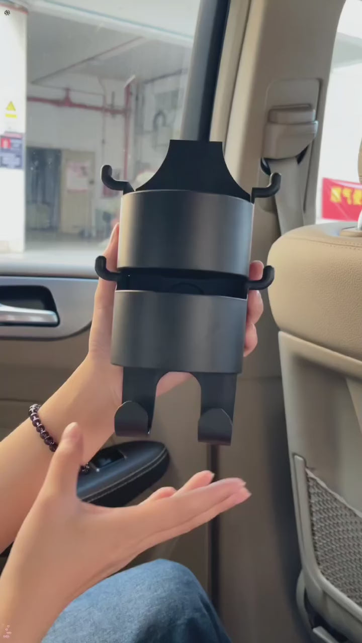 Car Hanging Cup Holder & Mobile Stand | Space-Saving Car Organizer (Pack of 2)